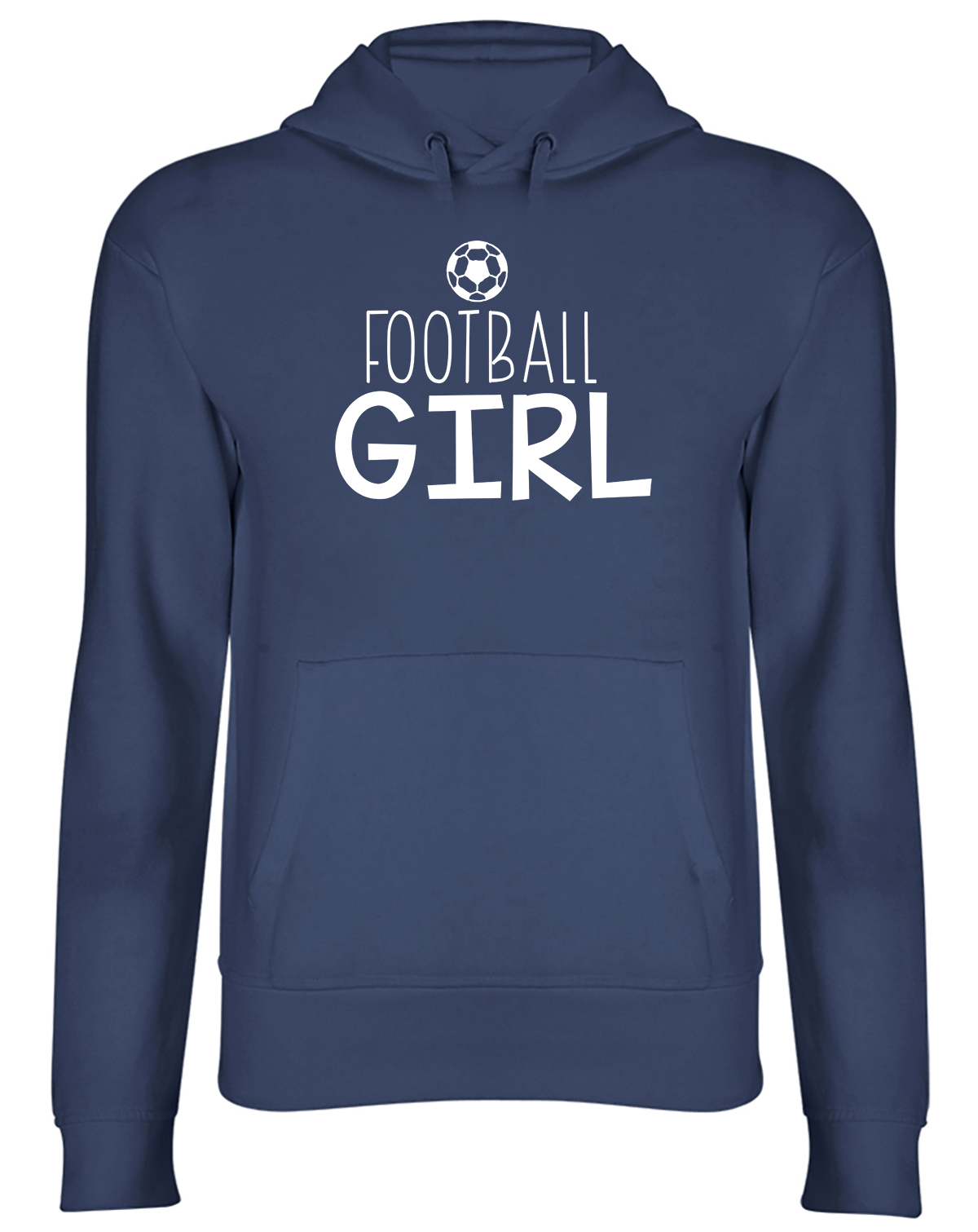 Football Girl Mens Womens Hooded Top Hoodie eBay